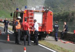 Rekord Wasserwand an der Mosel 15.09.07
