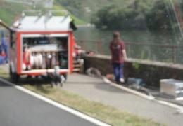 Rekord Wasserwand an der Mosel 15.09.07