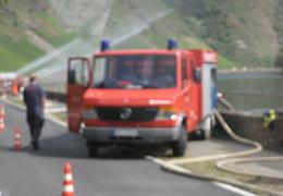 Rekord Wasserwand an der Mosel 15.09.07