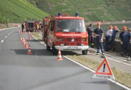 Rekord Wasserwand an der Mosel 15.09.07