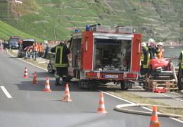 Rekord Wasserwand an der Mosel 15.09.07
