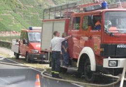 Rekord Wasserwand an der Mosel 15.09.07
