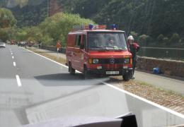 Rekord Wasserwand an der Mosel 15.09.07