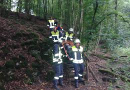 Übung Layensteig Strimmiger Berg
