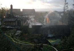 Gebäudebrand Schauren