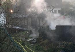 Gebäudebrand Schauren