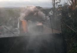 Gebäudebrand Schauren