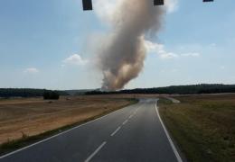 Flächenbrand groß an L202